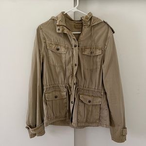 Aritzia Talula Utility Jacket - beige
